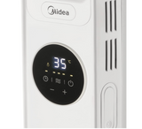 Midea Ölradiator NY2311-20MR 2300W Heizkörper Energiesparender,elektrische Heizung mit 11 Rippen, Thermostat,24-Stunden-Timer,3 Heizstufen mit Fernbedienung,Kipp- und Überhitzungsschutz,ECO-Modus